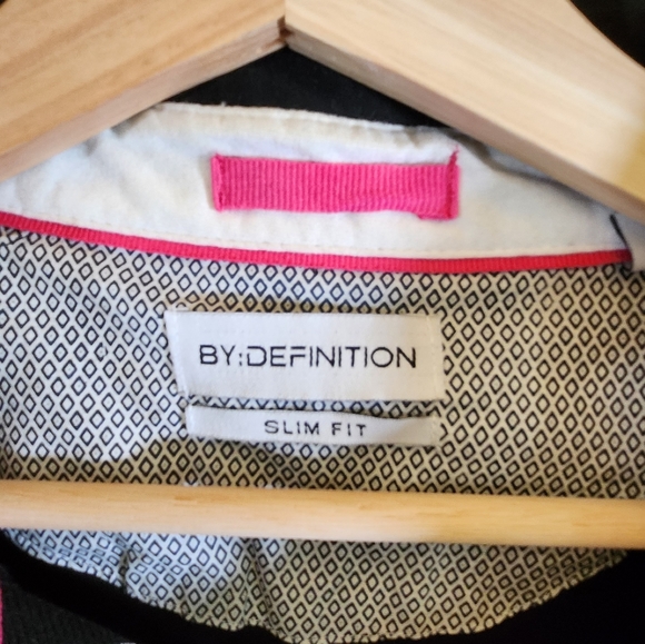 Men's black By Definition Polo, Men's size large - Picture 2 of 3